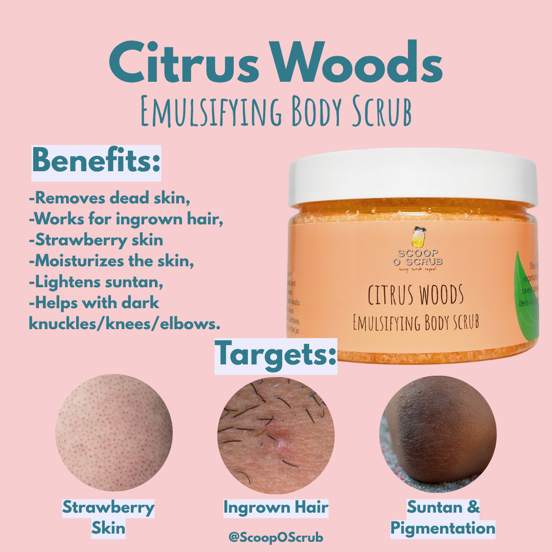 Citrus Woods “Emulsifying Body Scrub”