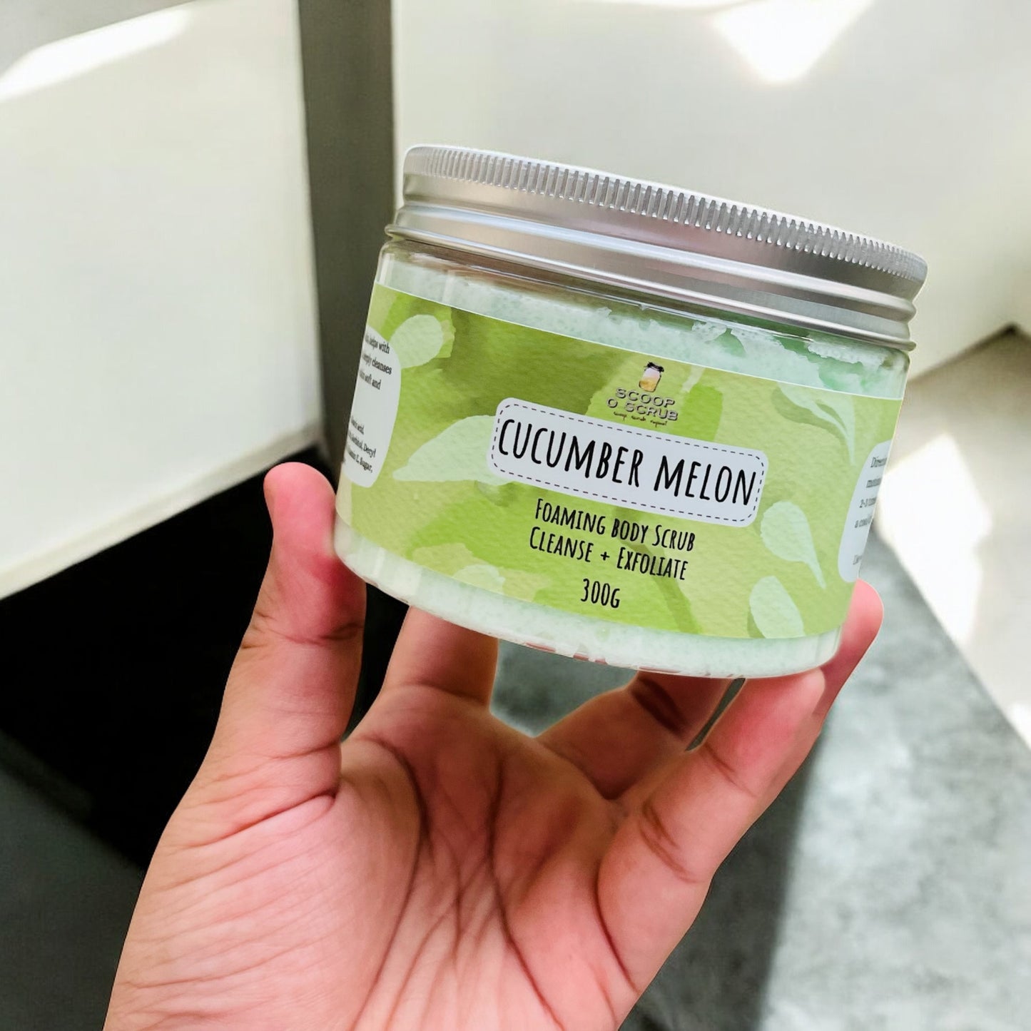 Cucumber Melon Foaming Body Scrub