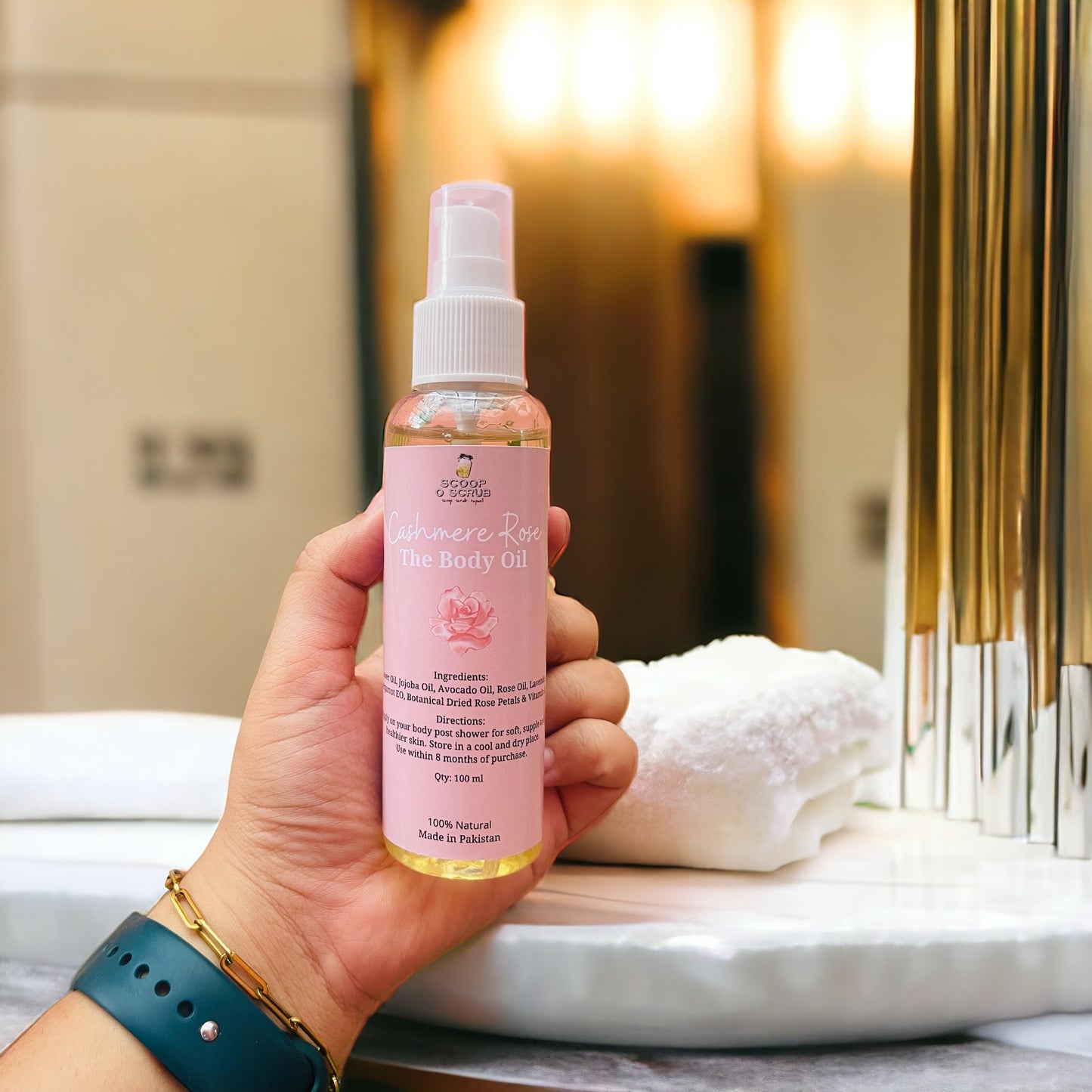 Cashmere Rose - The Body Oil - Scoop O Scrub