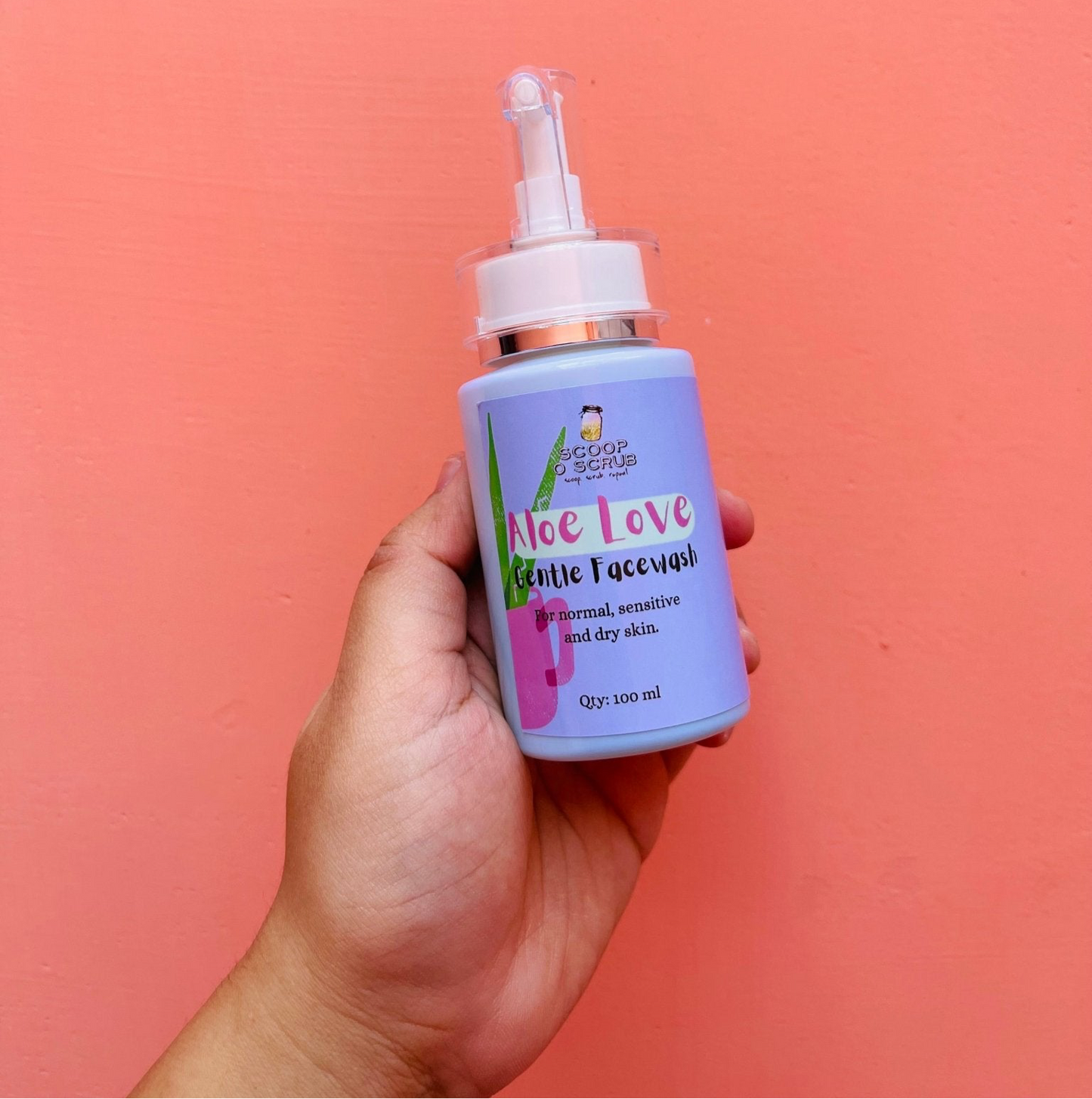 Aloe Love! Face wash - Scoop O Scrub