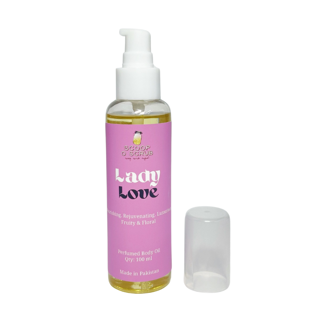 Lady Love - Perfumed Body Oil - Scoop O Scrub
