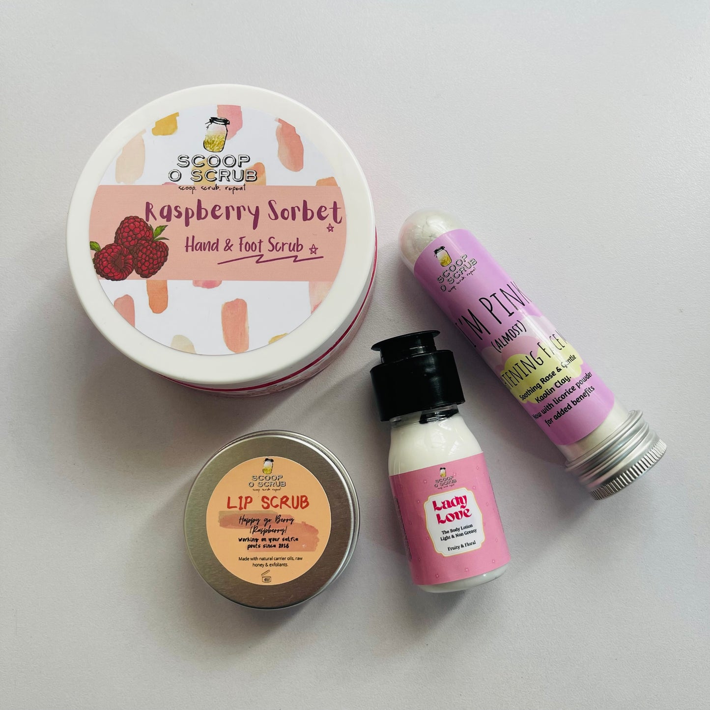 Self-love essentials (set of 4)