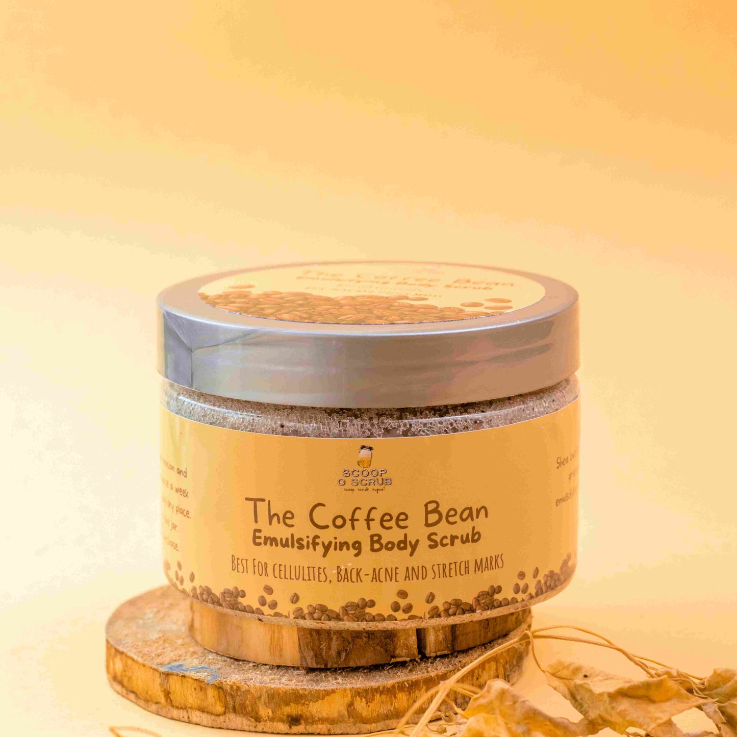 The Coffee Bean “emulsifying body scrub” For stretch marks and body acne - Scoop O Scrub