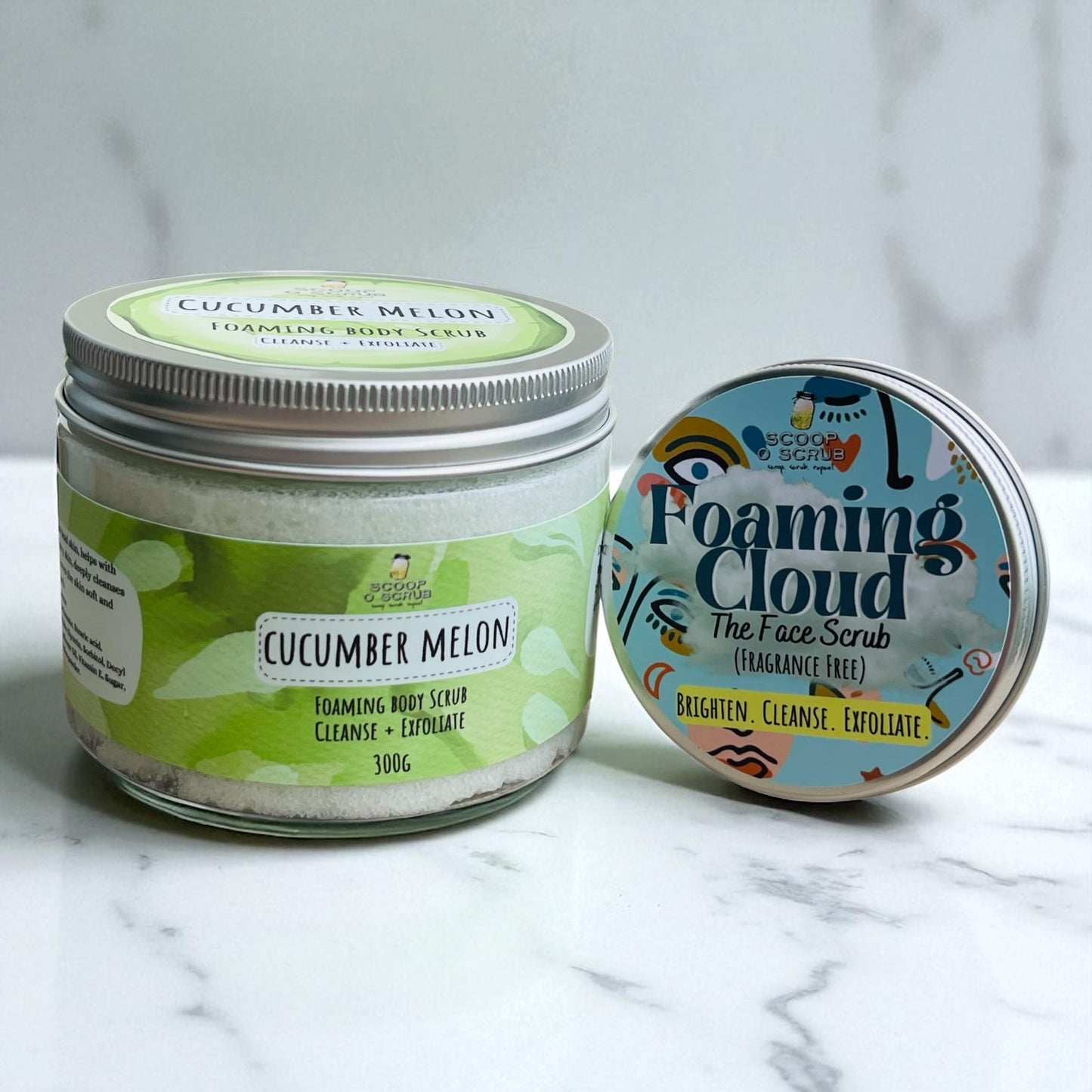 Azaadi duo (cucumber melon & foaming cloud 50g)