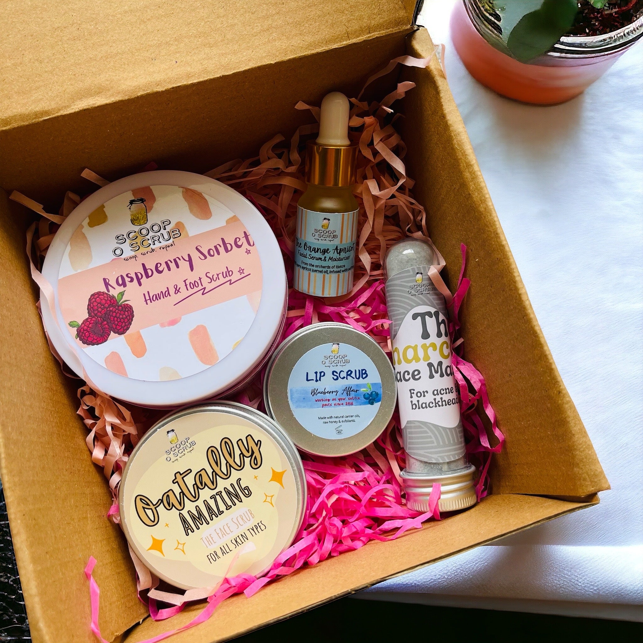 Skincare starter set Scoop O Scrub