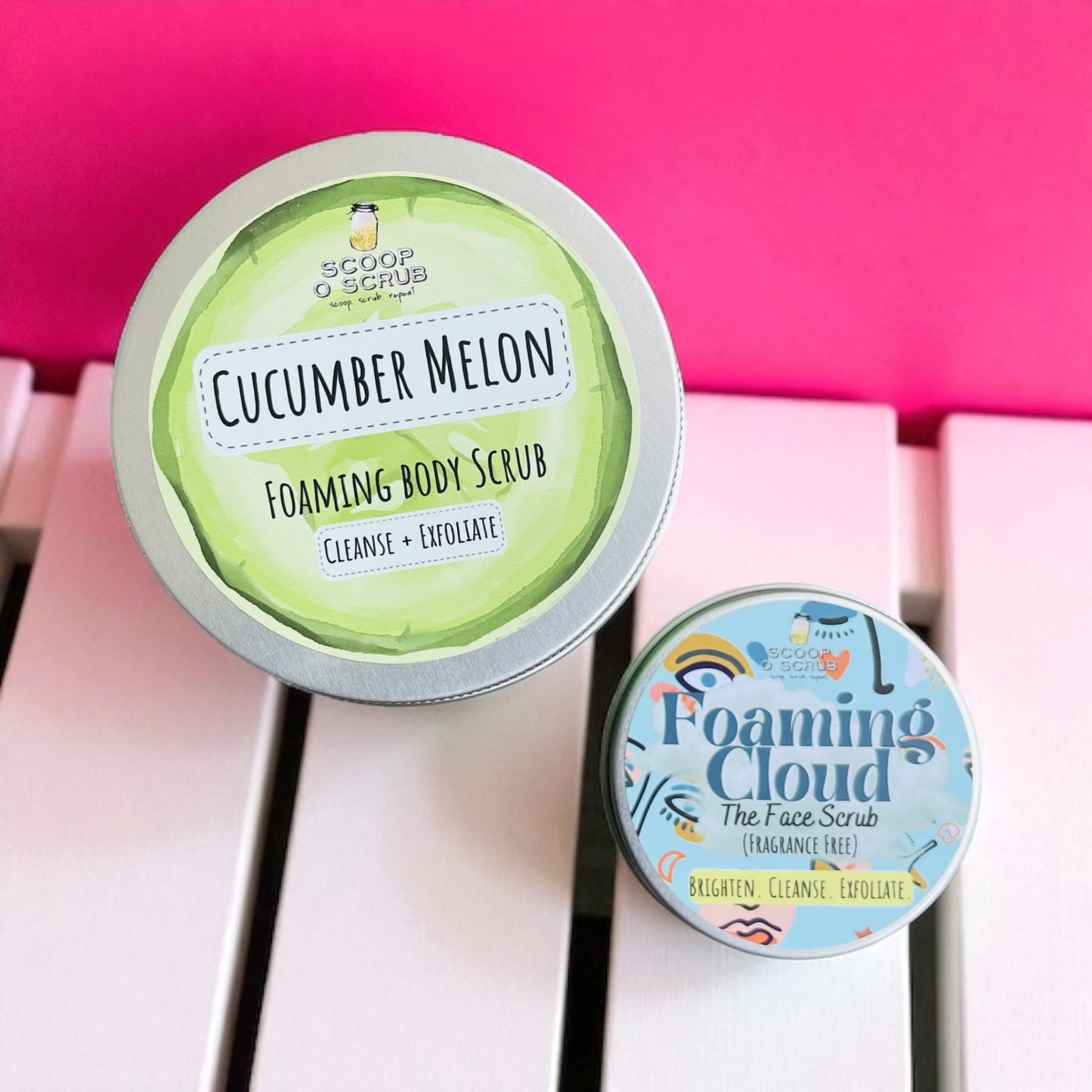 Azaadi duo (cucumber melon & foaming cloud 50g)