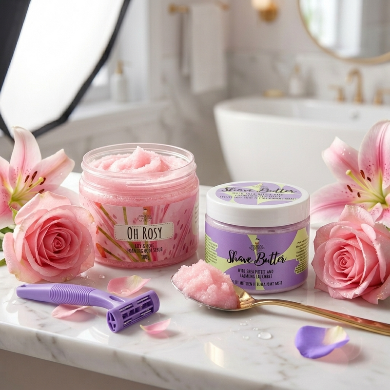 Rose & Lavender Shave Duo