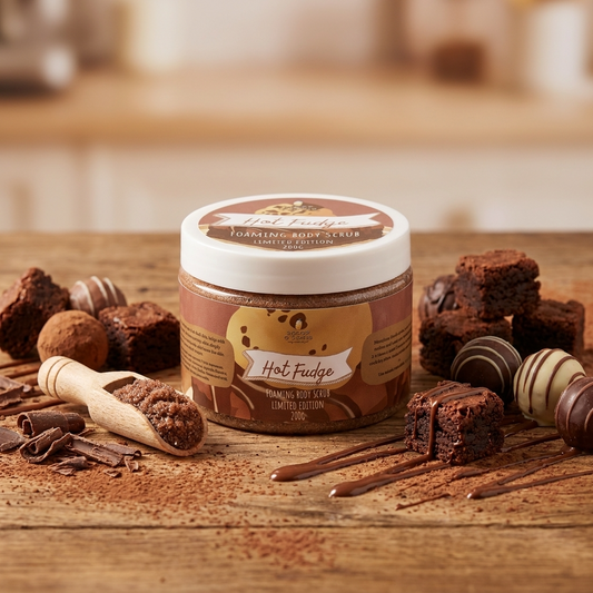 Hot Fudge Foaming Body Scrub 200g