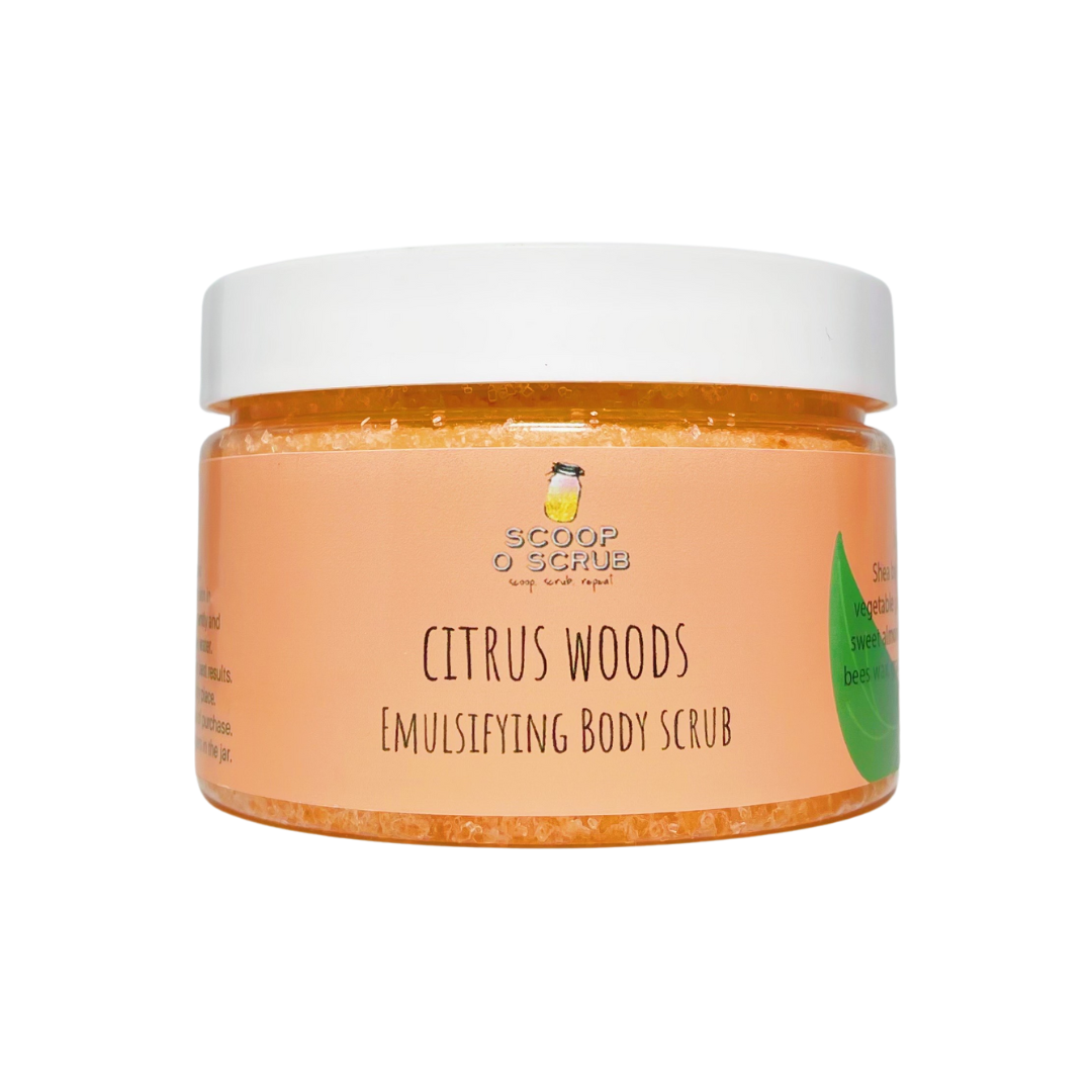 Citrus Woods “Emulsifying Body Scrub” - Scoop O Scrub