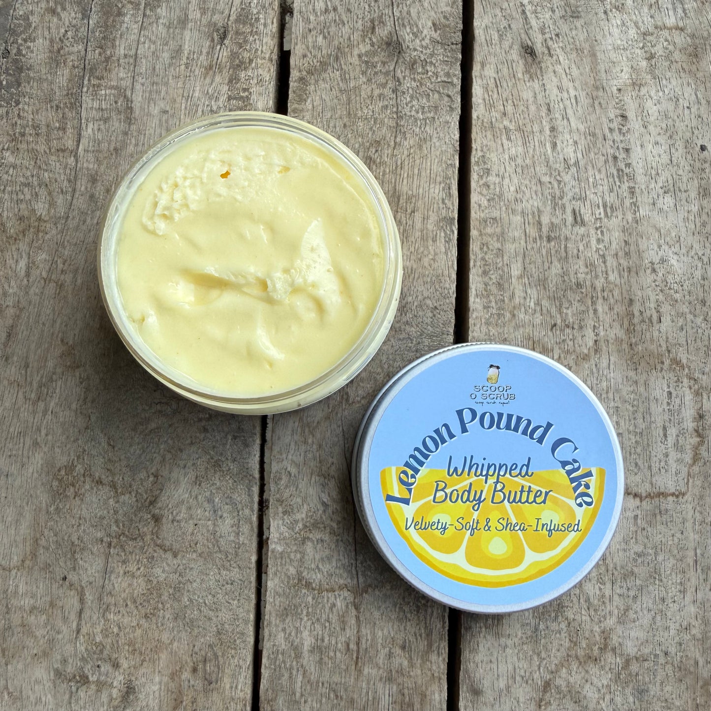 Lemon Pound Cake Whipped Body Butter