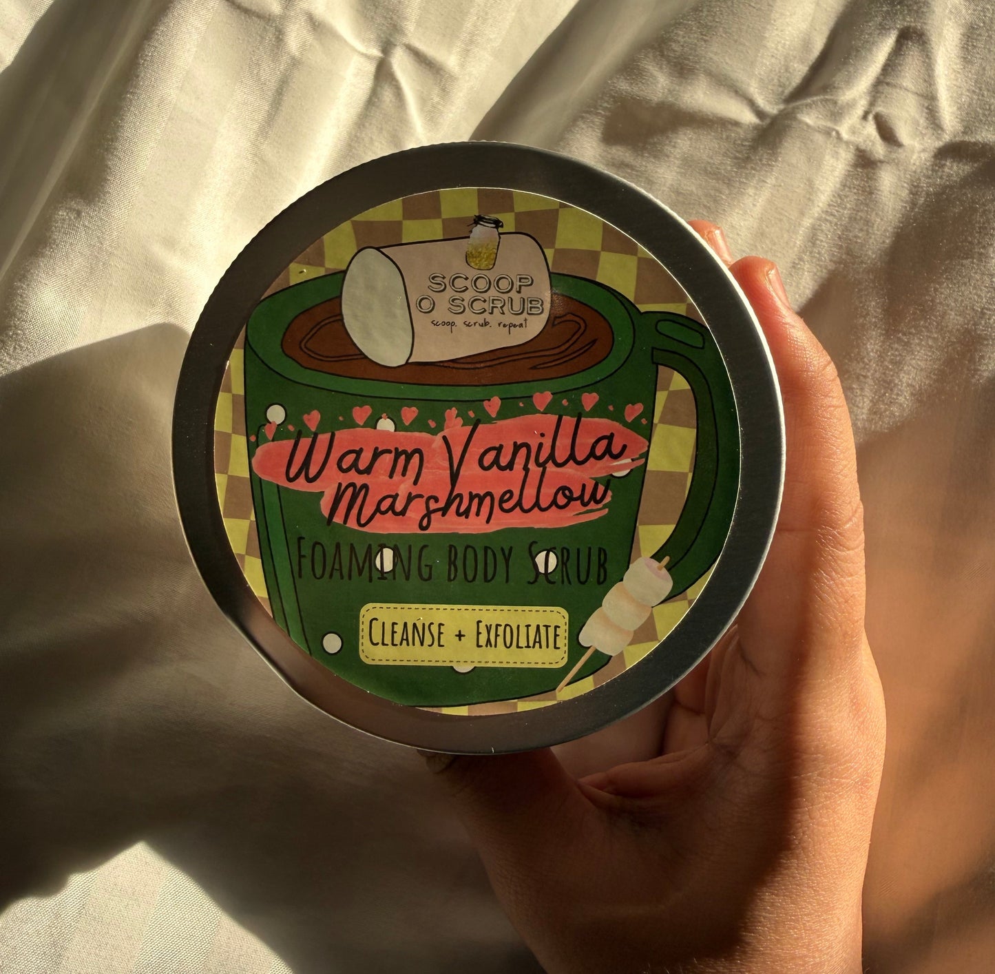 Warm Vanilla Marshmallow Foaming Body Scrub