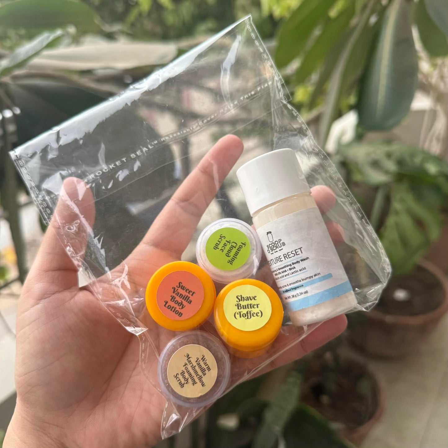 Sample set (vanilla/toffee)