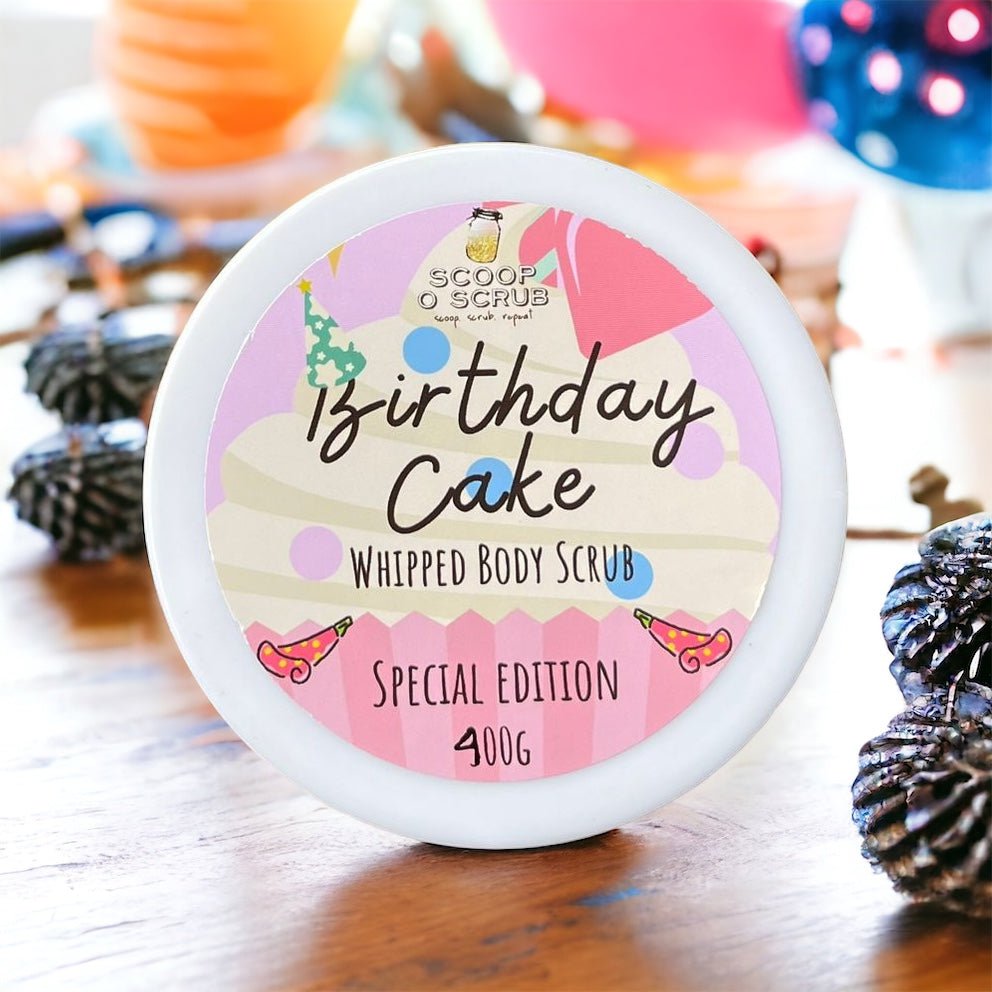 Birthday Cake Whipped Body Scrub - Scoop O Scrub