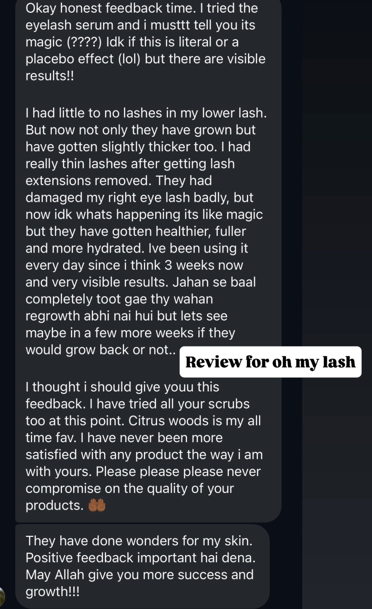 Customer review 3