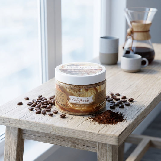 Cafe Mocha foaming body scrub (200g)