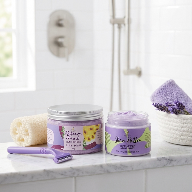 Passion Fruit & Lavender Shave Duo