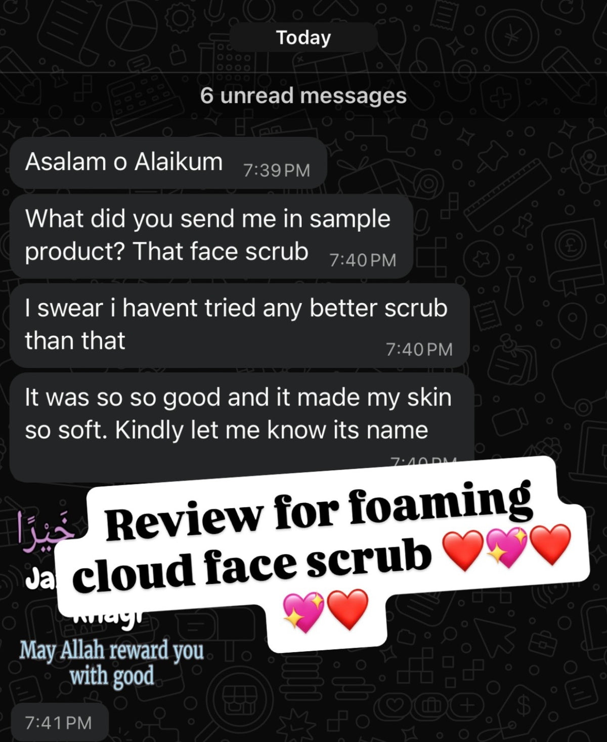 Customer review 1