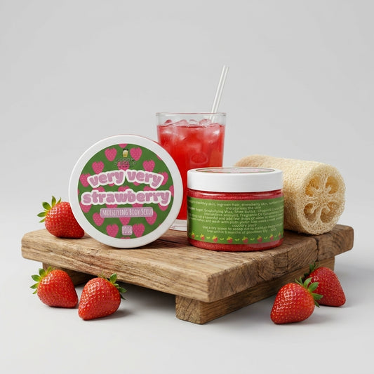 Very Very Strawberry - Emulsifying body scrub