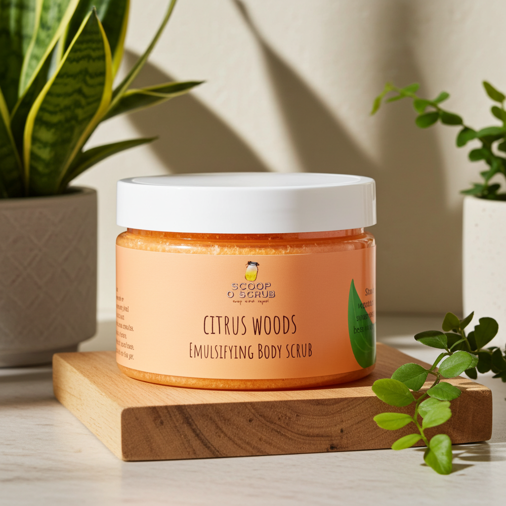 Citrus Woods “Emulsifying Body Scrub”