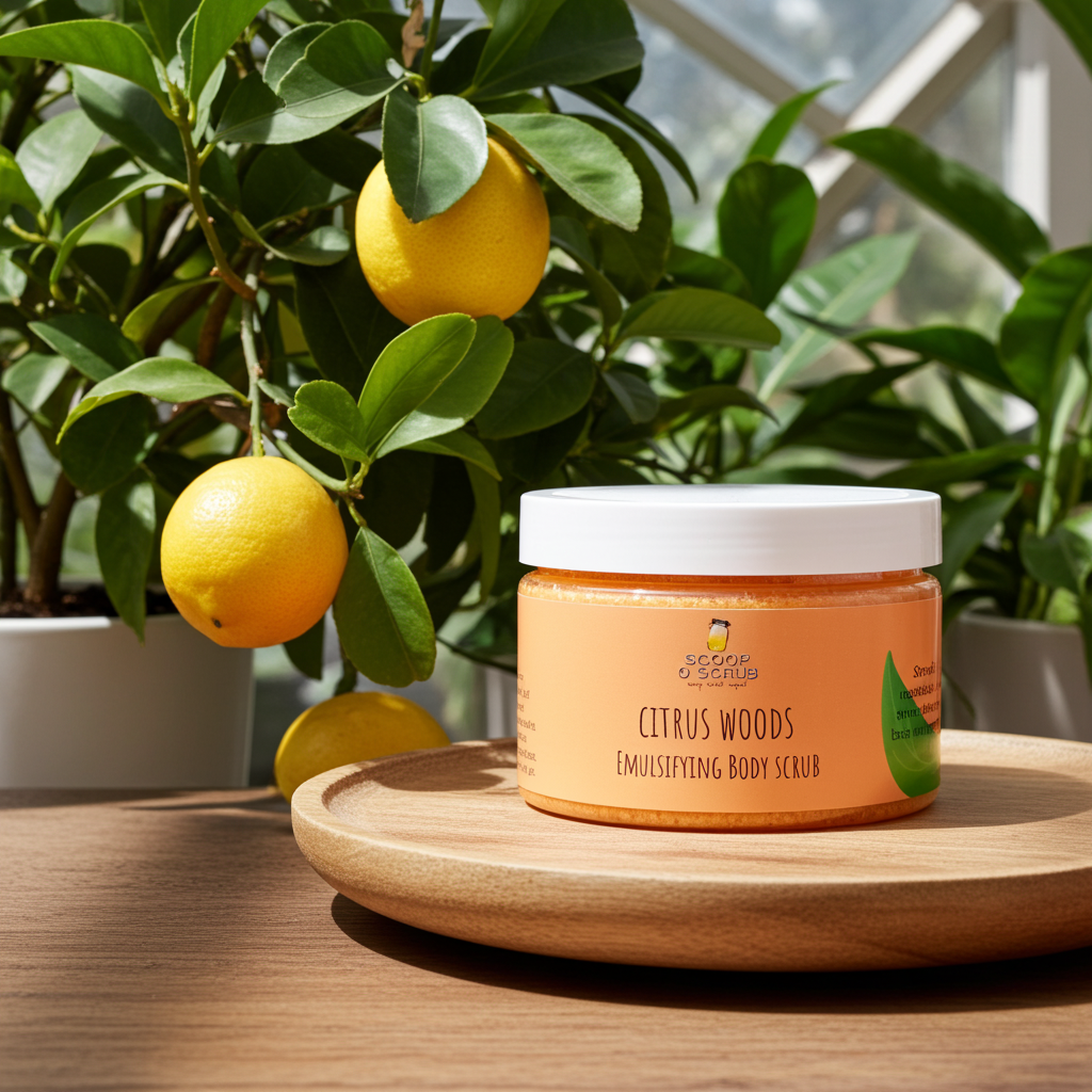 Citrus Woods “Emulsifying Body Scrub”