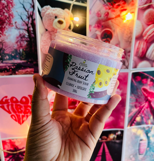 Passion Fruit Foaming Body Scrub
