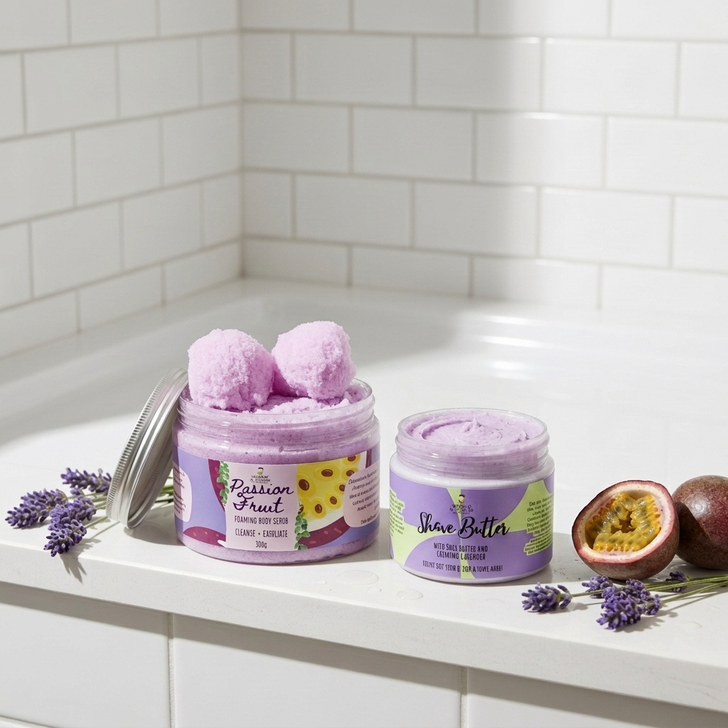 Passion Fruit & Lavender Shave Duo