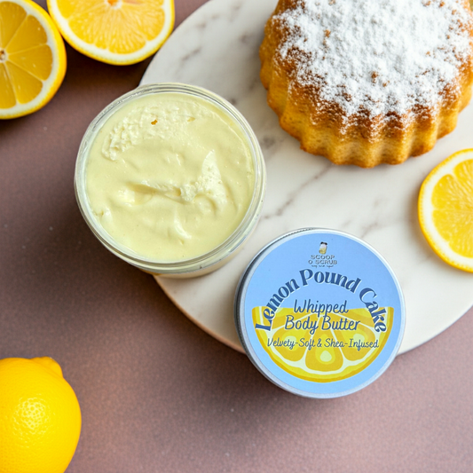 Lemon Pound Cake Whipped Body Butter