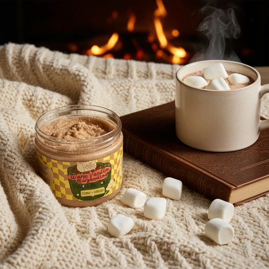 Warm Vanilla Marshmallow Foaming Body Scrub