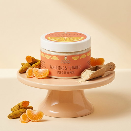 Tangerine & Turmeric - Face and body mask - Scoop O Scrub