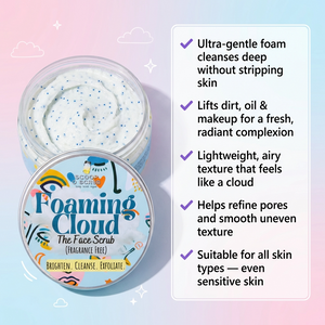 Foaming Cloud - The Face Scrub