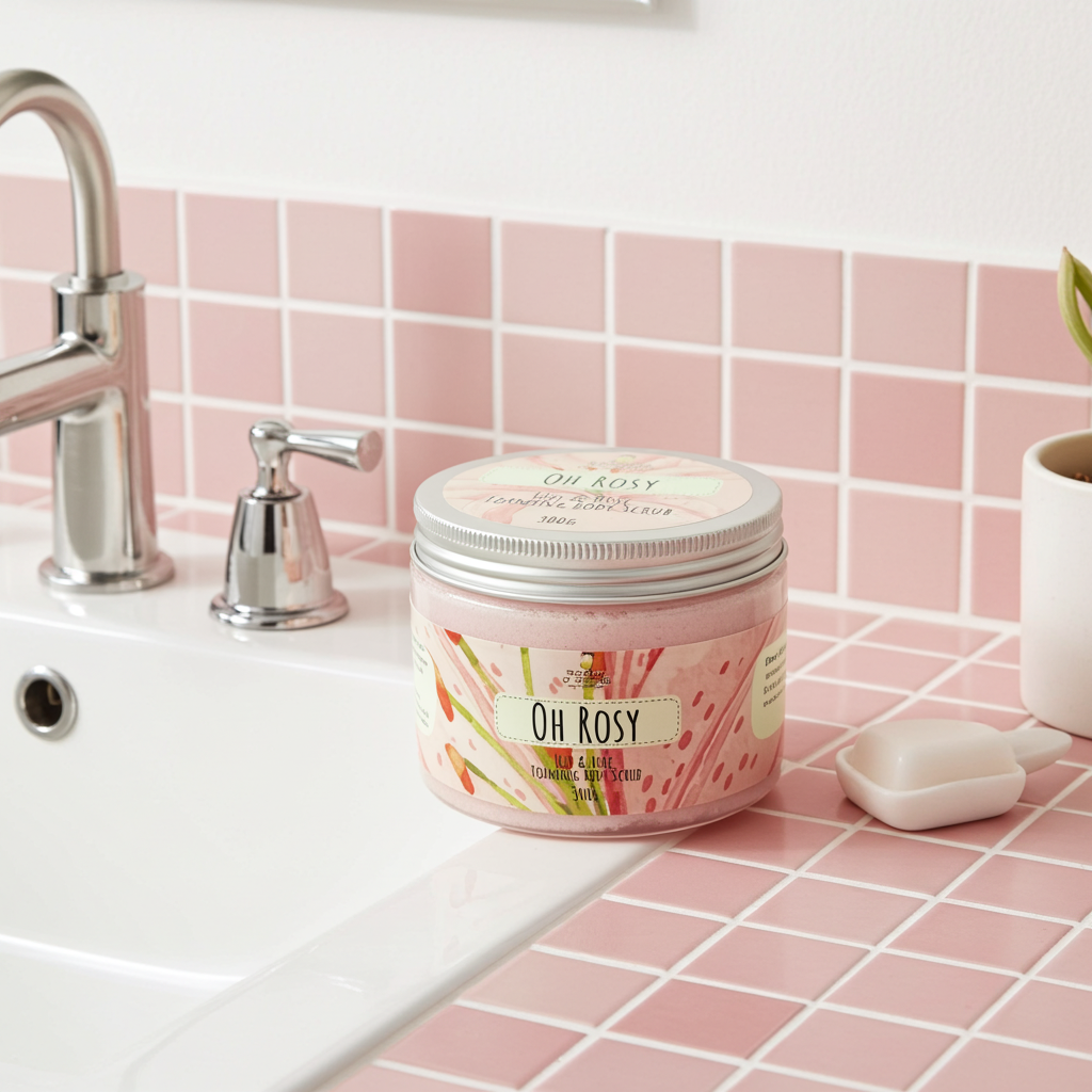 Oh Rosy Foaming Body Scrub