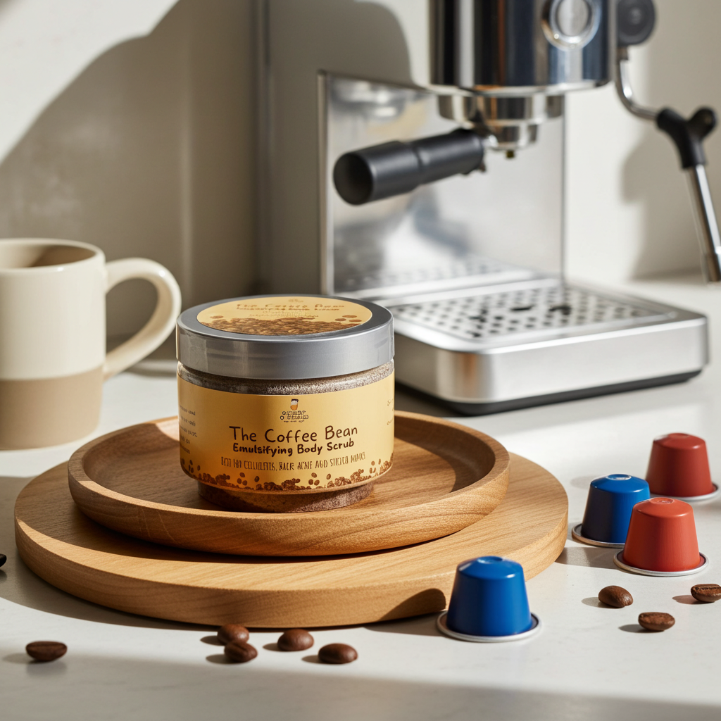 The Coffee Bean “emulsifying body scrub” For stretch marks and body acne