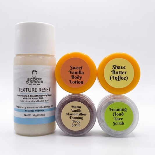 Sample set (vanilla/toffee)